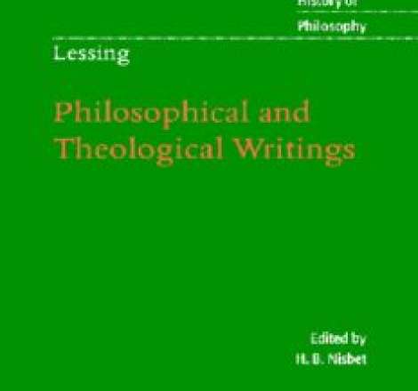 Lessing: Philosophical and Theological Writings
