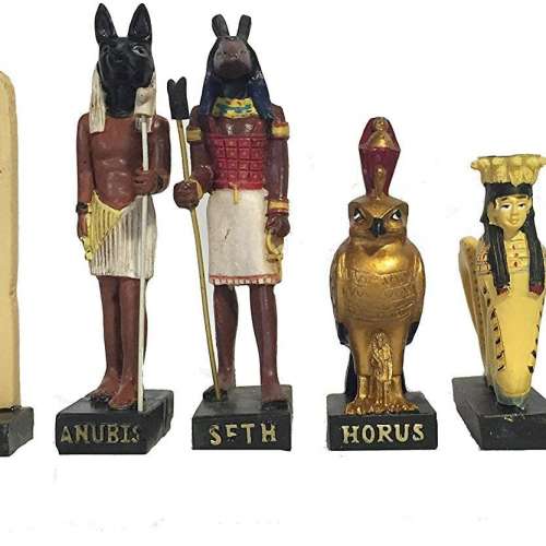 Egyptian God 11 Figurines Set