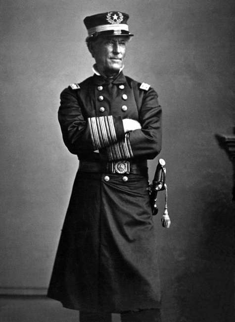 'Damn the Torpedoes – Full Speed Ahead': The Navy’s first Admiral was a Hispanic Hero