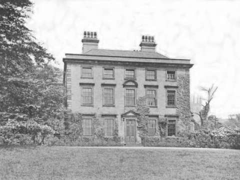 Blake Hall, illustration, reproduced from photographs taken at the end of 19th century. It was demolished in 1954.