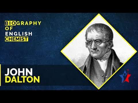 John Dalton Biography in English