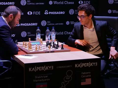 Caruana vs. Mamedyarov at the Candidates Tournament