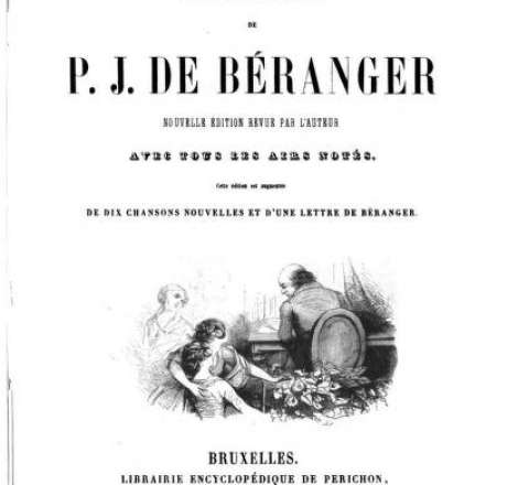 Oeuvres complètes Pierre Jean De Beranger