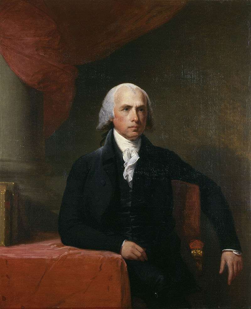 James Madison by Gilbert Stuart, c. 1805–1807