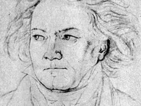 Beethoven in 1818 by August Klöber