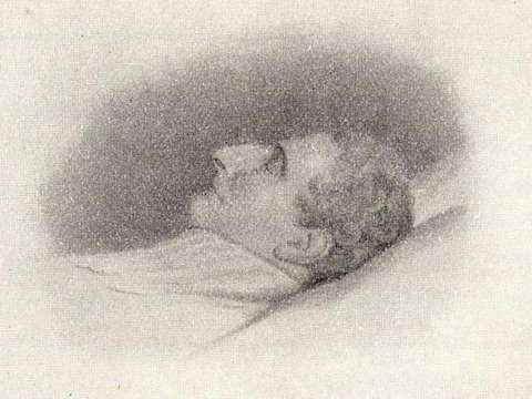 Charles John on his deathbed