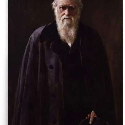 John Collier - Charles Darwin Portrait