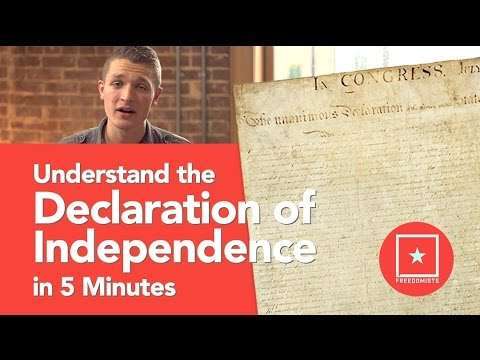 Understand the Declaration of Independence in 5 Minutes