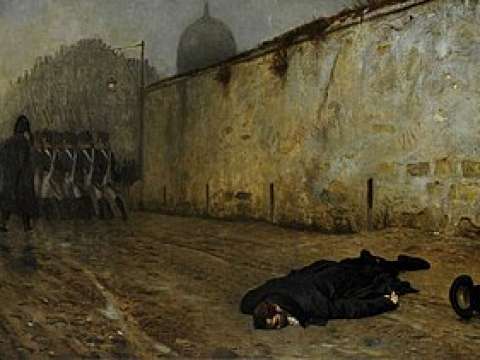 The Execution of Marshal Ney (1868), by Jean-Léon Gérôme