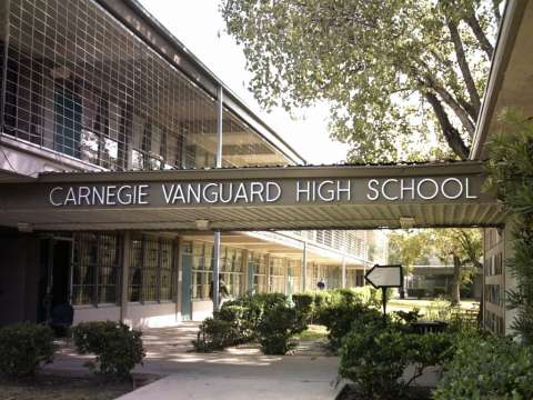 Carnegie Vanguard High School.