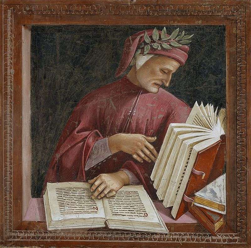Dante Alighieri, detail from a Luca Signorelli fresco in the chapel of San Brizio, Duomo, Orvieto.