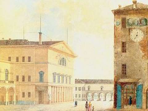 The Nuovo Teatro Ducale in 1829