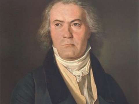Beethoven in 1823 by Ferdinand Georg Waldmüller