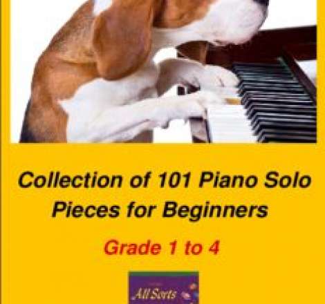 Collection of Piano Solo Pieces for Beginners