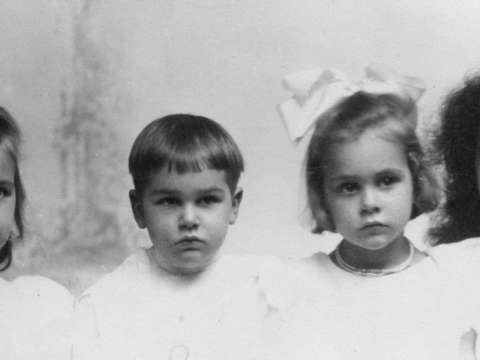 McClintock children, from left to right: Mignon, Malcolm Rider 
