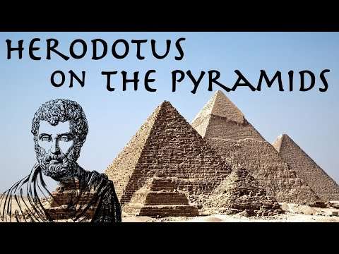 Herodotus on The Pyramids // The Histories 440 BC // Ancient Greek Primary Source