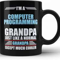 I'm a Computer Programming Grandpa Mug