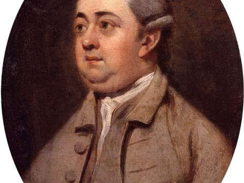 Edward Gibbon, by Henry Walton