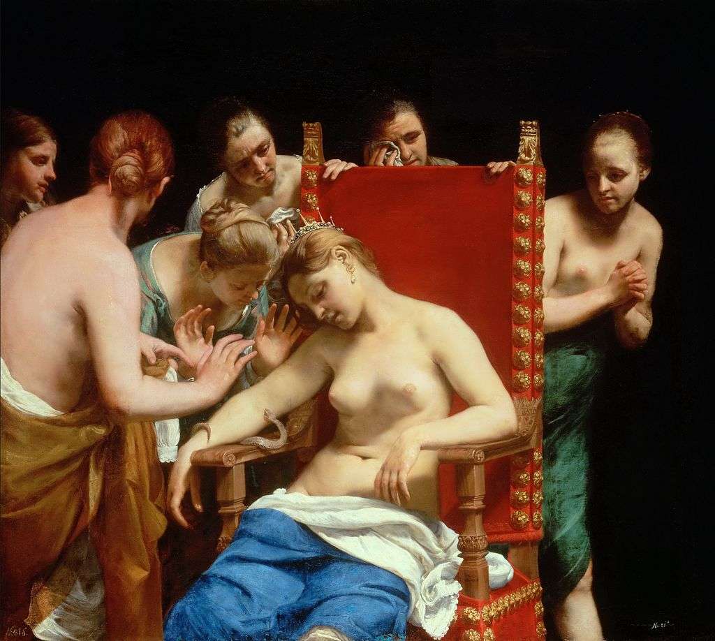 The Death of Cleopatra (1658), by Guido Cagnacci