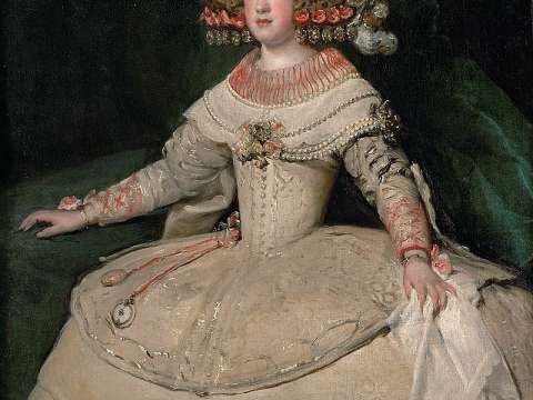 Portrait of the eight-year-old Infanta Margarita Teresa in a Blue Dress (1659)