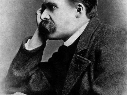  Photo of Nietzsche by Gustav Adolf Schultze, 1882