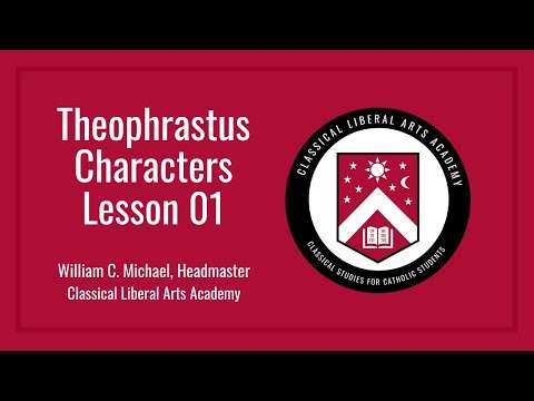 Theophrastus' Characters, Lesson 01 - The Dissembler