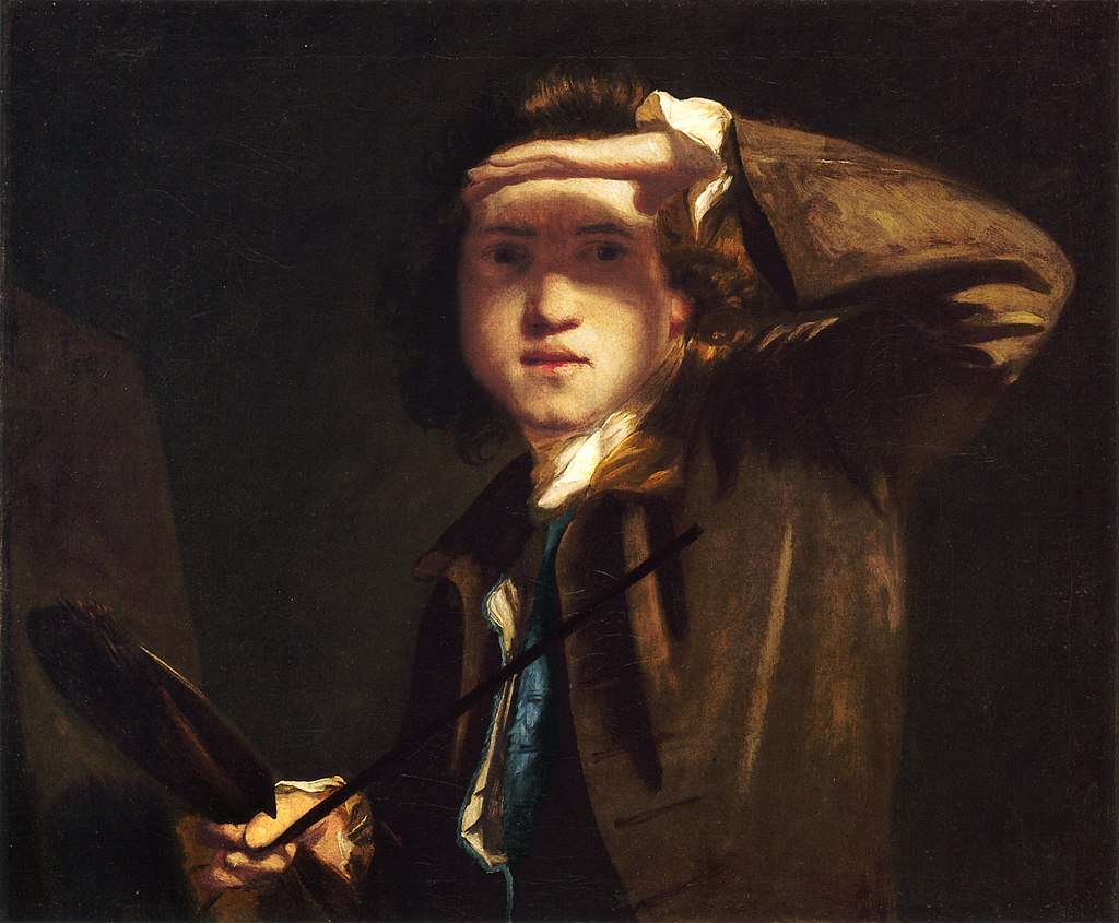 Self-portrait, aged about 24