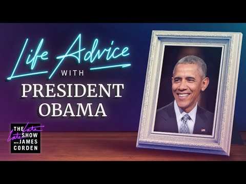 President Barack Obama Gives Us Life Advice