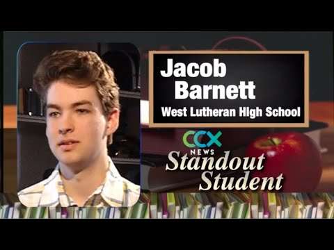 Standout Student: West Lutheran’s Jacob Barnett