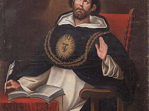 Saint Thomas Aquinas by Luis Muñoz Lafuente