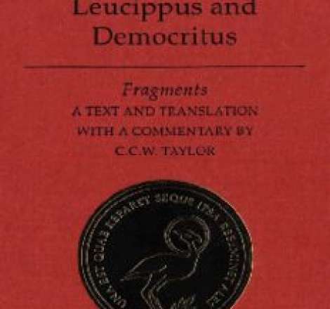 The atomists, Leucippus and Democritus