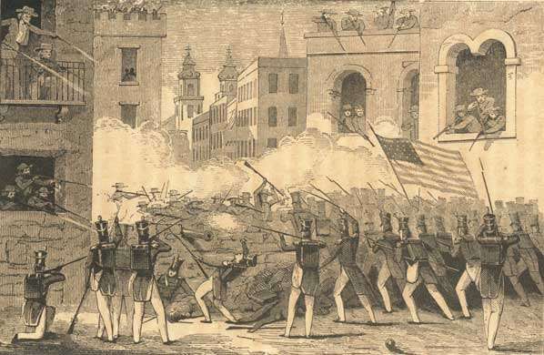 Battle of Monterrey Published 1847