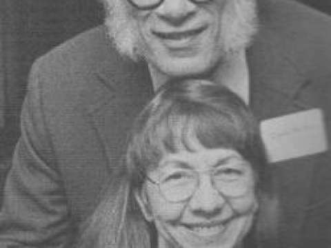 Asimov with his second wife, Janet.