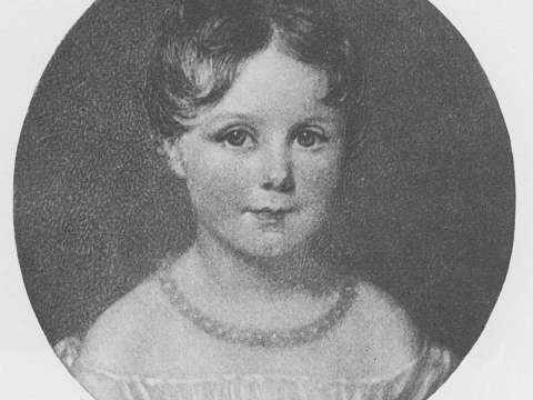 Ada Byron, aged four.