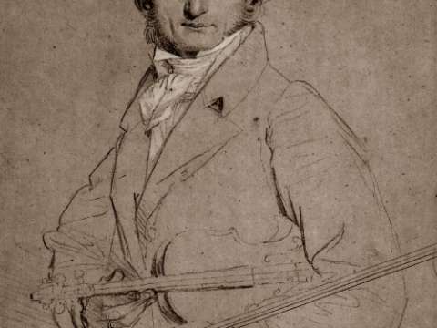Paganini, by Ingres