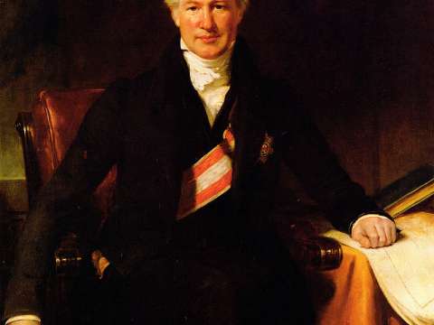 Alexander von Humboldt, portrait by Henry William Pickersgill (1831).