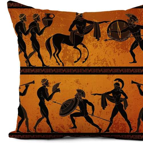 Ancient Greece Throw Pillow