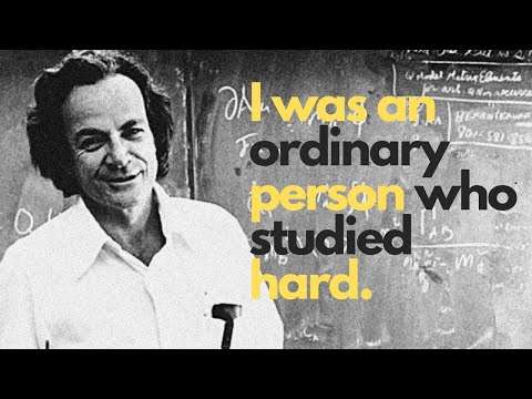 There's no such thing as MIRACLE, Richard Feynman advice to students