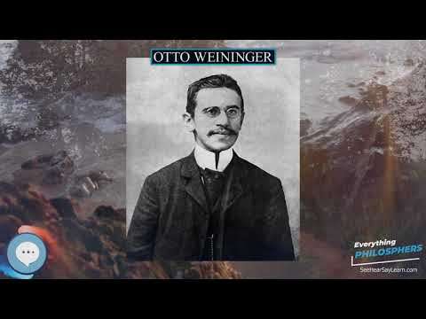 Otto Weininger | Everything Philosophers