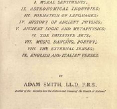 The Essays of Adam Smith