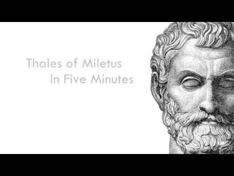 Thales of Miletus in Five Minutes