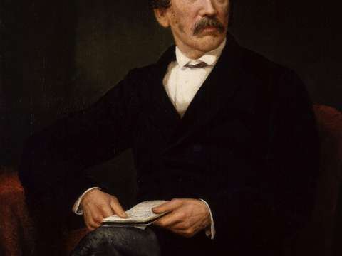 Posthumous portrait of David Livingstone by Frederick Havill