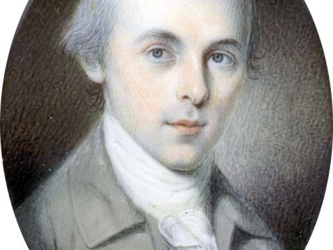 Congressional delegate Madison, age 32 by Charles Willson Peale