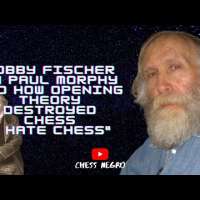 Bobby Fischer on Paul Morphy and how opening theory destroyed chess