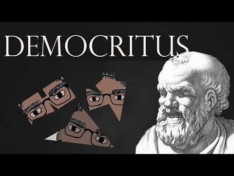 DEMOCRITUS, Atoms and Void - History of Philosophy with Prof. Footy