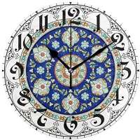 Ottoman Round Acrylic Wall Clock