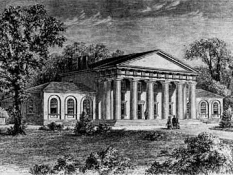 Arlington House, Arlington Mary Custis's inheritance in 1857