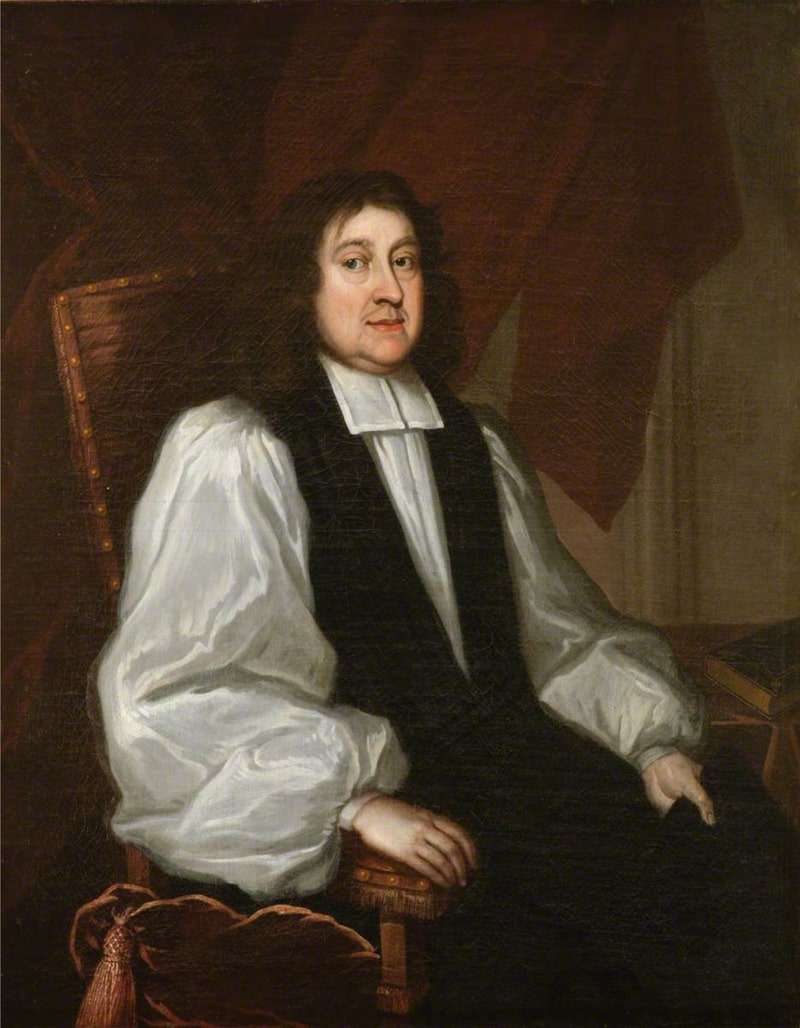 Portrait of Gilbert Burnett, Bishop of Salisbury, painted in the style of Pieter Borsseler.