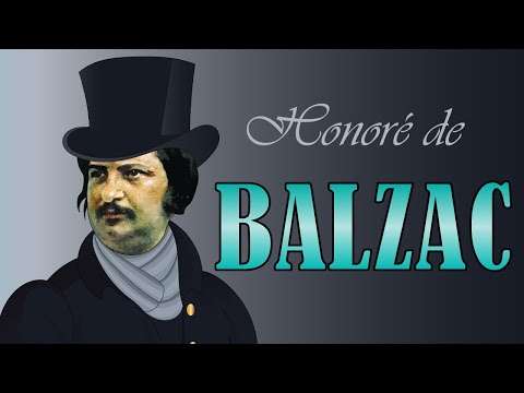 Honoré de Balzac - Biographie avec animations