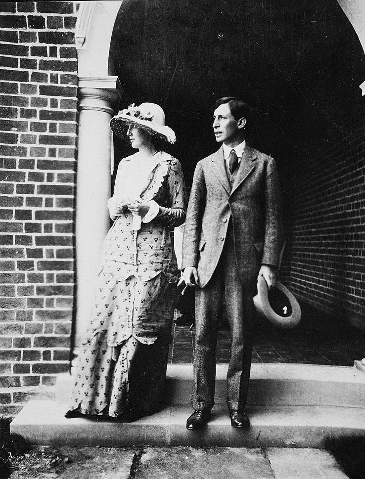 Engagement photograph, Virginia and her husband Leonard Woolf, 23 July 1912
